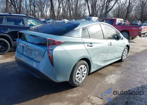 2016 Toyota Prius Two from USA, damaged, VIN JTDKBRFUXG3507014
